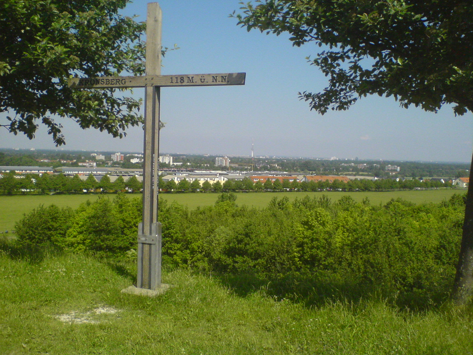 Gipfelkreuz Kronsberg Nordhuegel